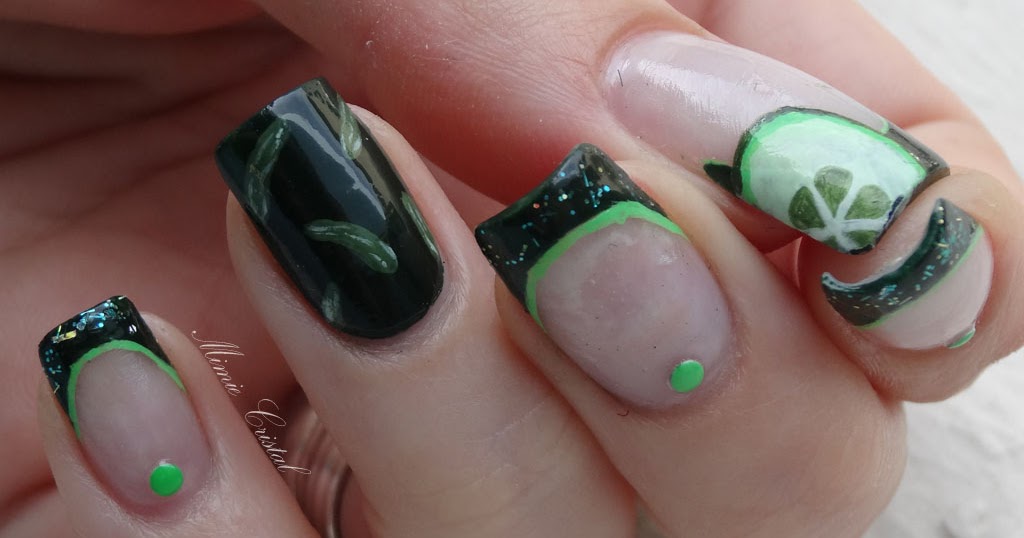 Les délires ongulaires d'Alinails et Mimie Cristal Cucumber nails