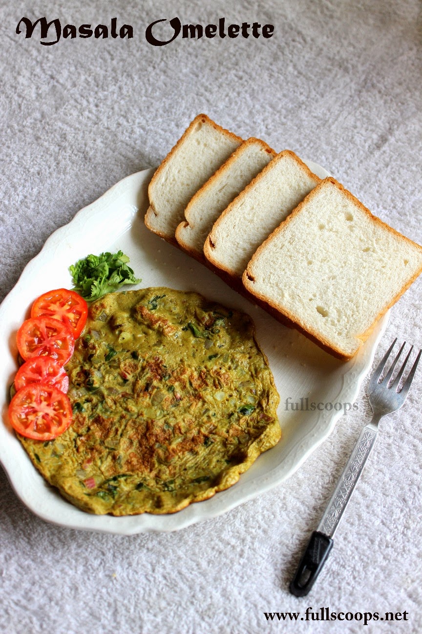 Masala Omelette Full Scoops A food blog with easy,simple & tasty