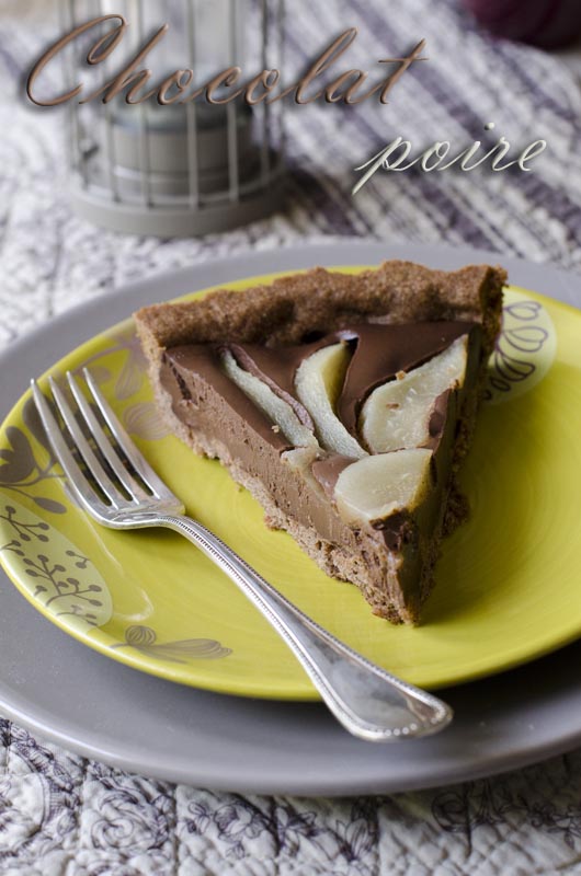 Les Petits Plats De Trinidad Tarte Chocolat Et Poire Sur Pate