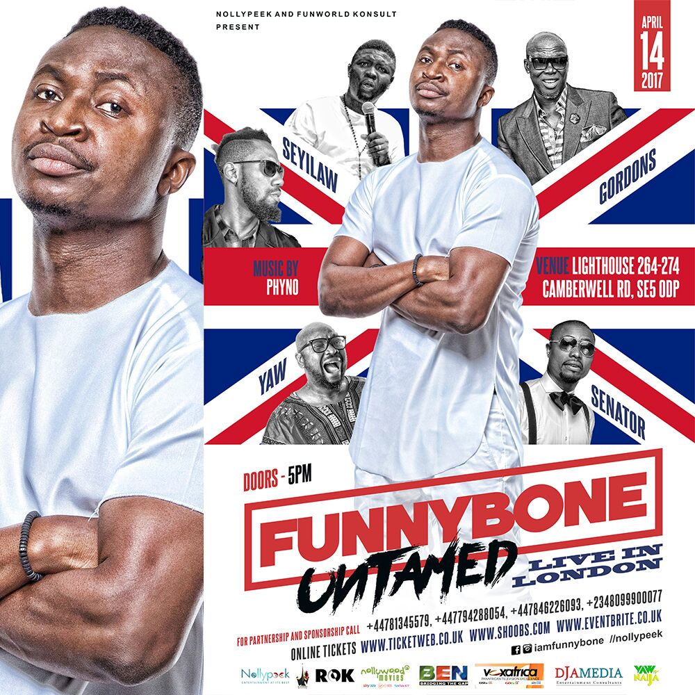 FUNNY BONE UNTAMED LIVE IN LONDON