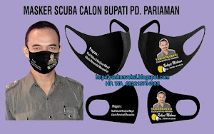 MASKER SCUBA HIJAB Calon BUPATI CAGUB.