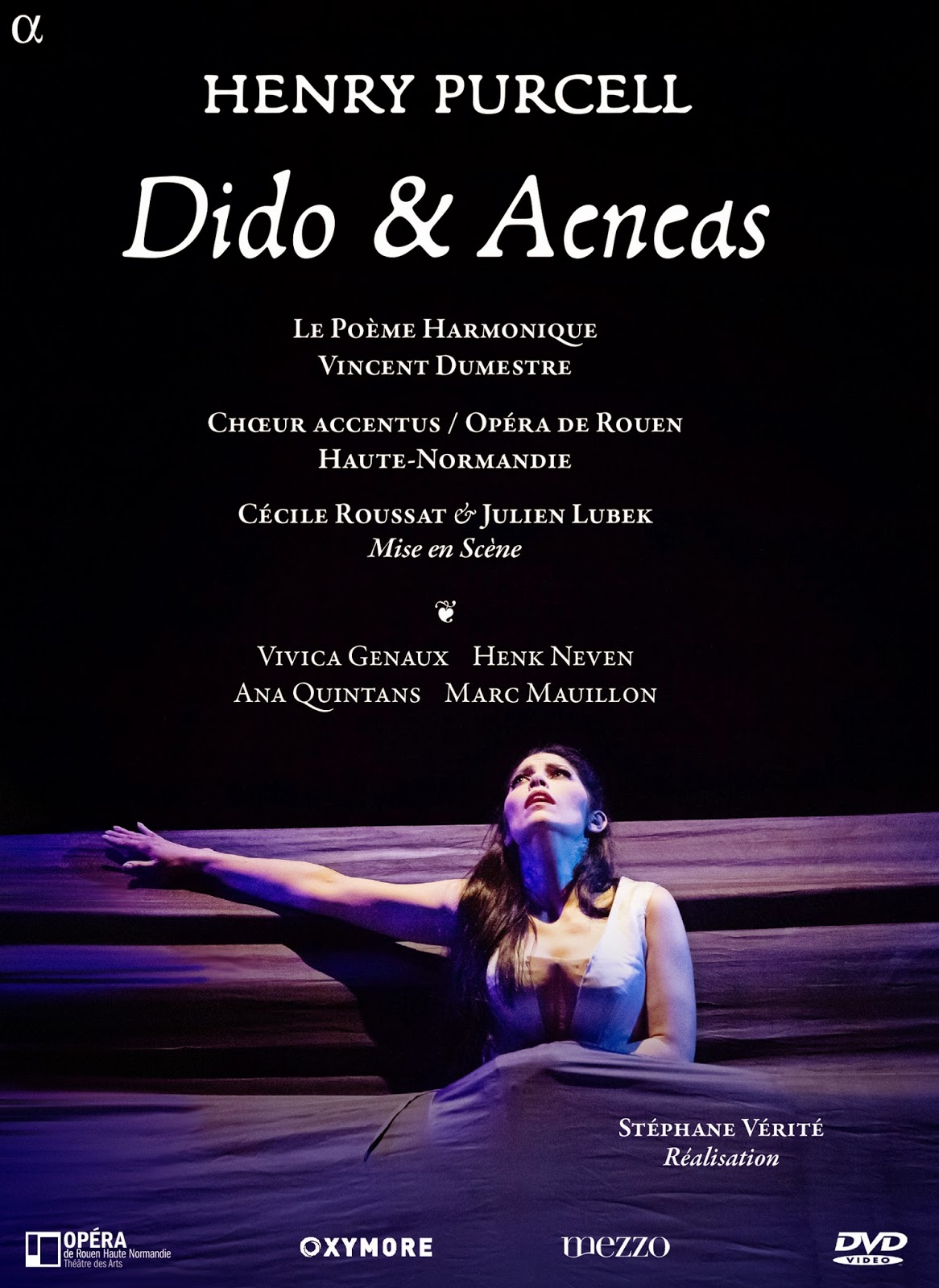 Vivica on DVD and Blu-ray: Purcell's DIDO AND AENEAS (ALPHA 706) Vivica on DVD and Blu-ray: Purcell's DIDO AND AENEAS (ALPHA 706)