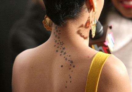 rihanna tattoo. Tattoo!