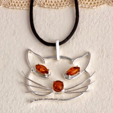 Amber Jewelry Cat