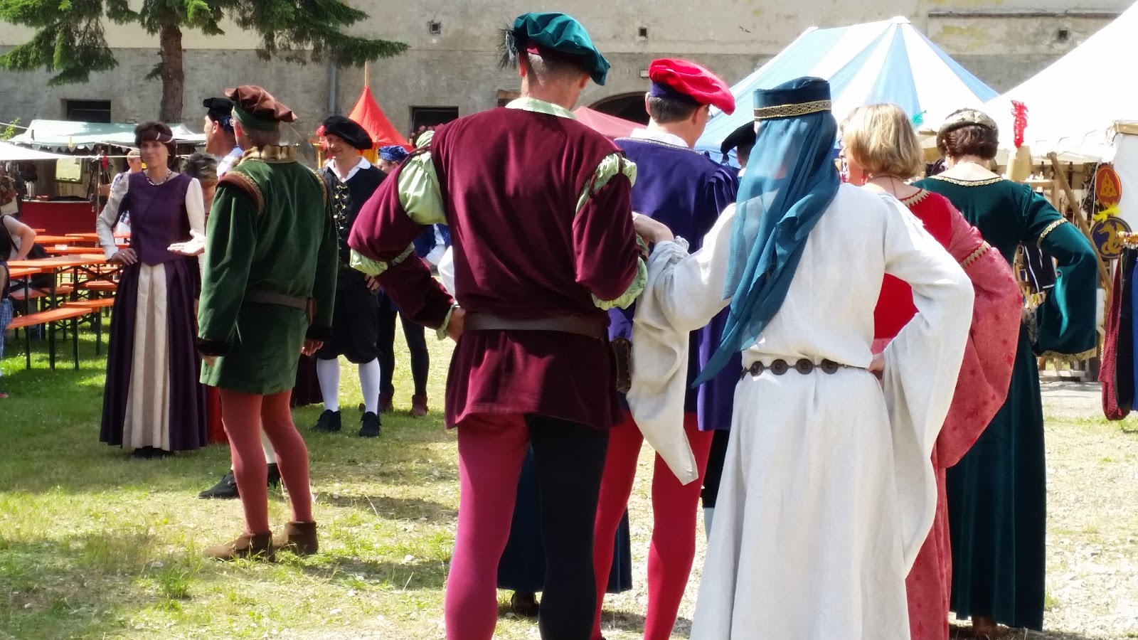 Wychweaves Brettchenweberei Grosser Mittelaltermarkt Lenzburg 2017