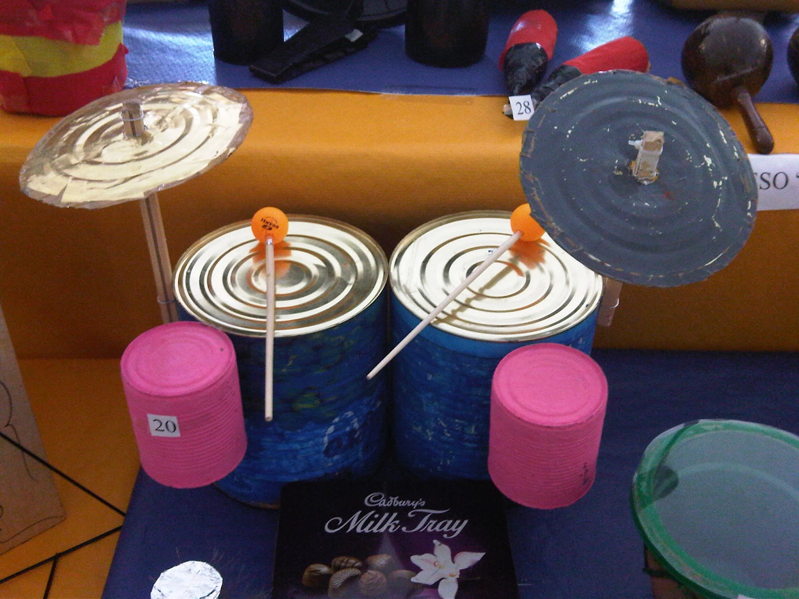 Música a través de la práctica Exposición de instrumentos musicales