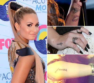 Tatuagens Tatuagens da Demi Lovato