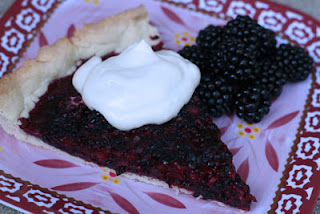 blackberry tart