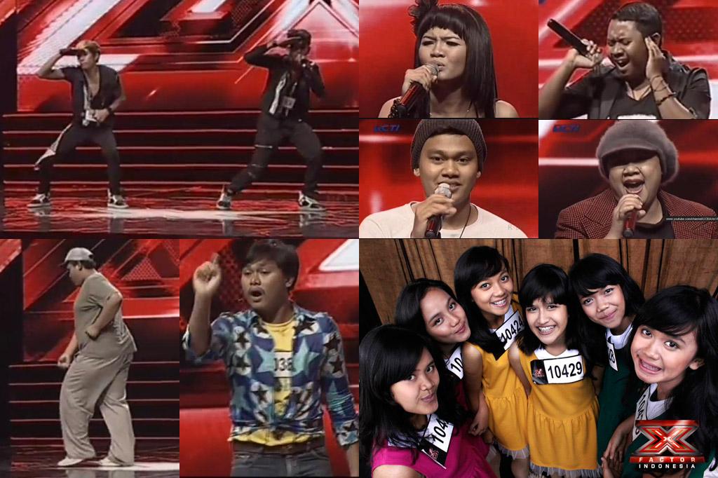 Berbagai Aksi Peserta X Factor Indonesia Berbagai Aksi Peserta X Factor Indonesia