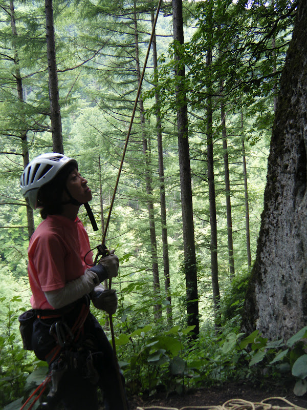 石田登山塾日誌 初心者のうちにクラックから始める