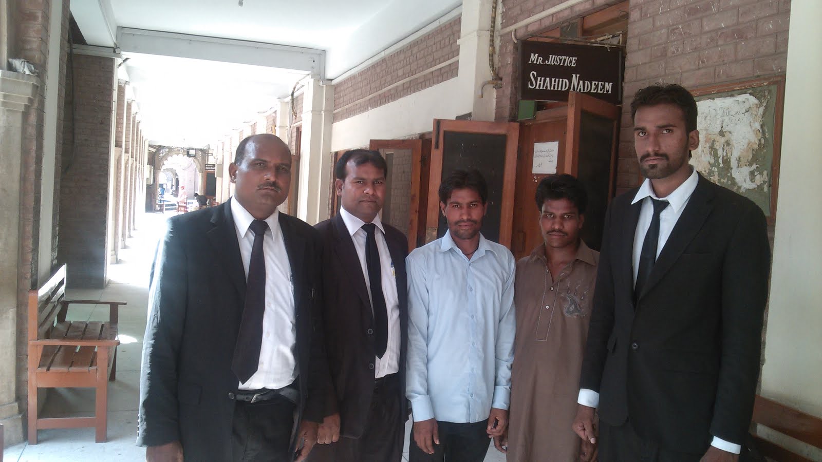 Sardar Mushtaq Gill,Human Rights Defender along with LEAD's legal  team and petitioner of FIA case.