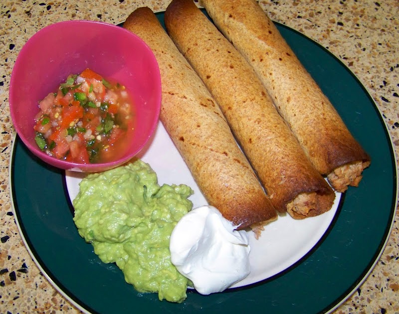 The Naptime Goddess Healthy frozen taquitos.....