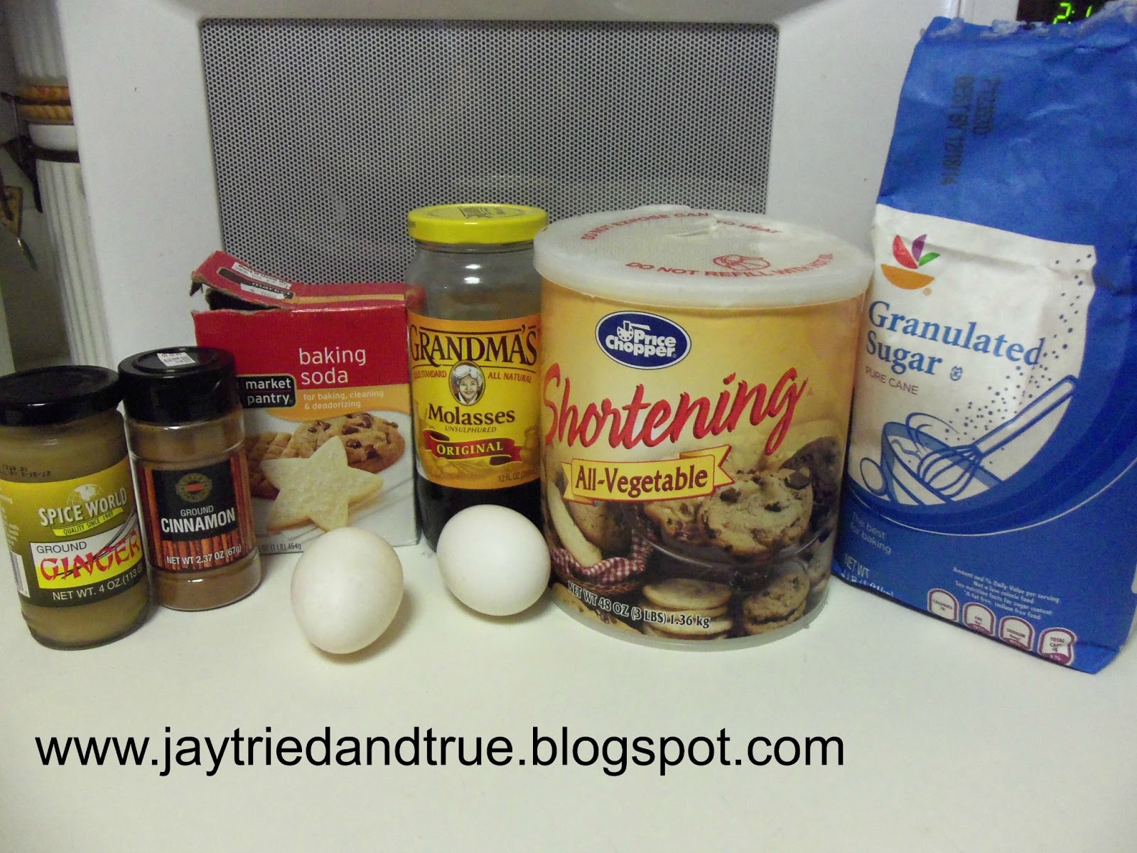 Jay Tried and True Molasses Cookies