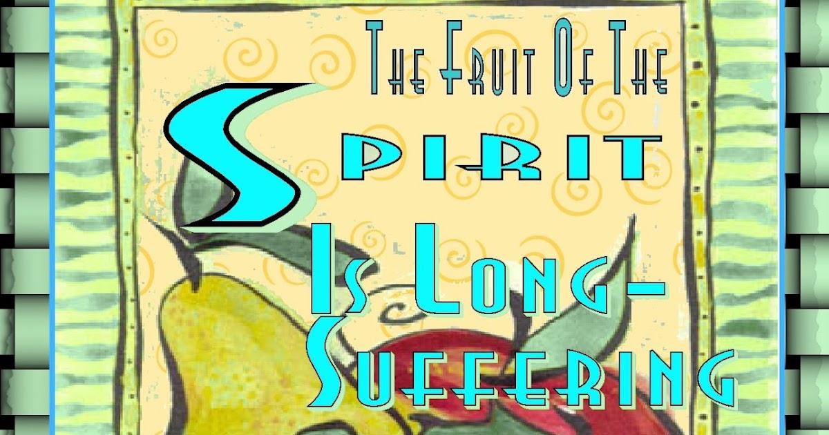 Christian Images In My Treasure Box Fruit of The Spirit Series Long