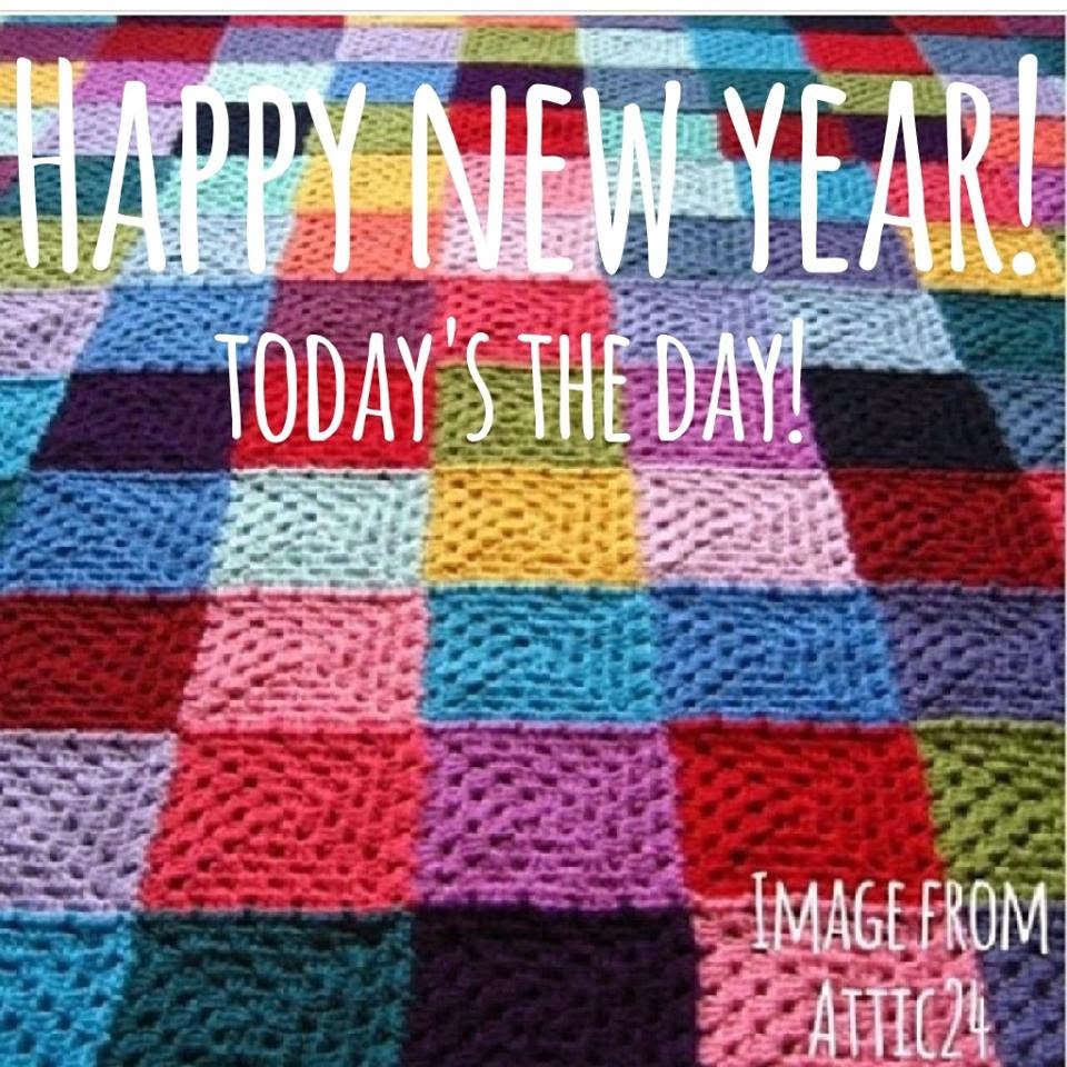Crochet Mood blanket 2014
