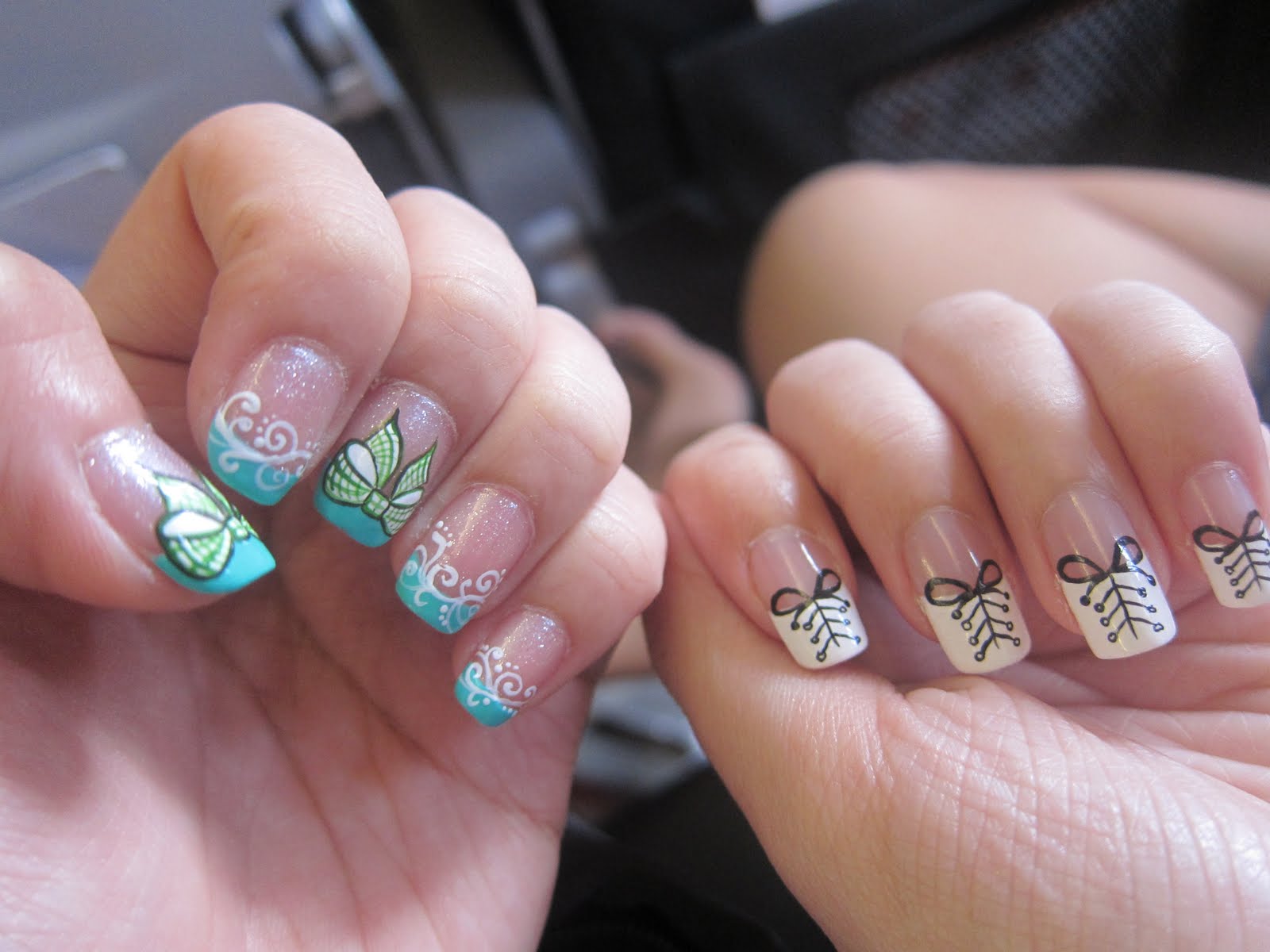 10. Classy and Cool Nail Art for Long Nails - wide 1