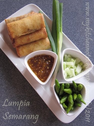 My Kitchen Notes Lumpia Semarang Resep Lumpia Kue