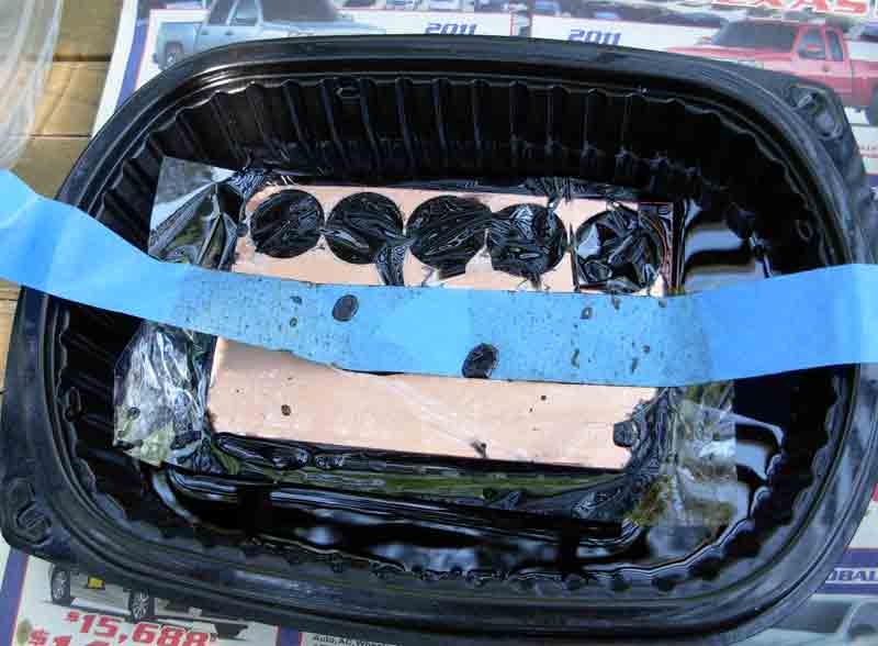 Jan Locander Lampwork Blog Etching Copper Experiment