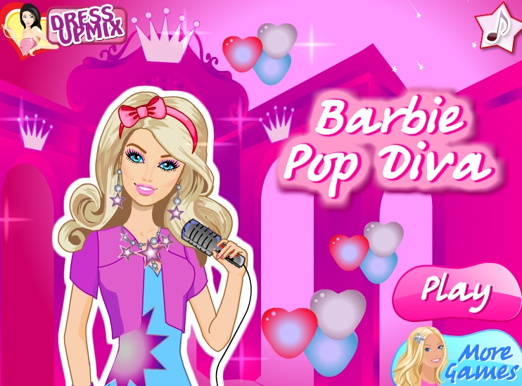 Jogos para Meninas: Jogo da Barbie Cantora Jogo Gratis