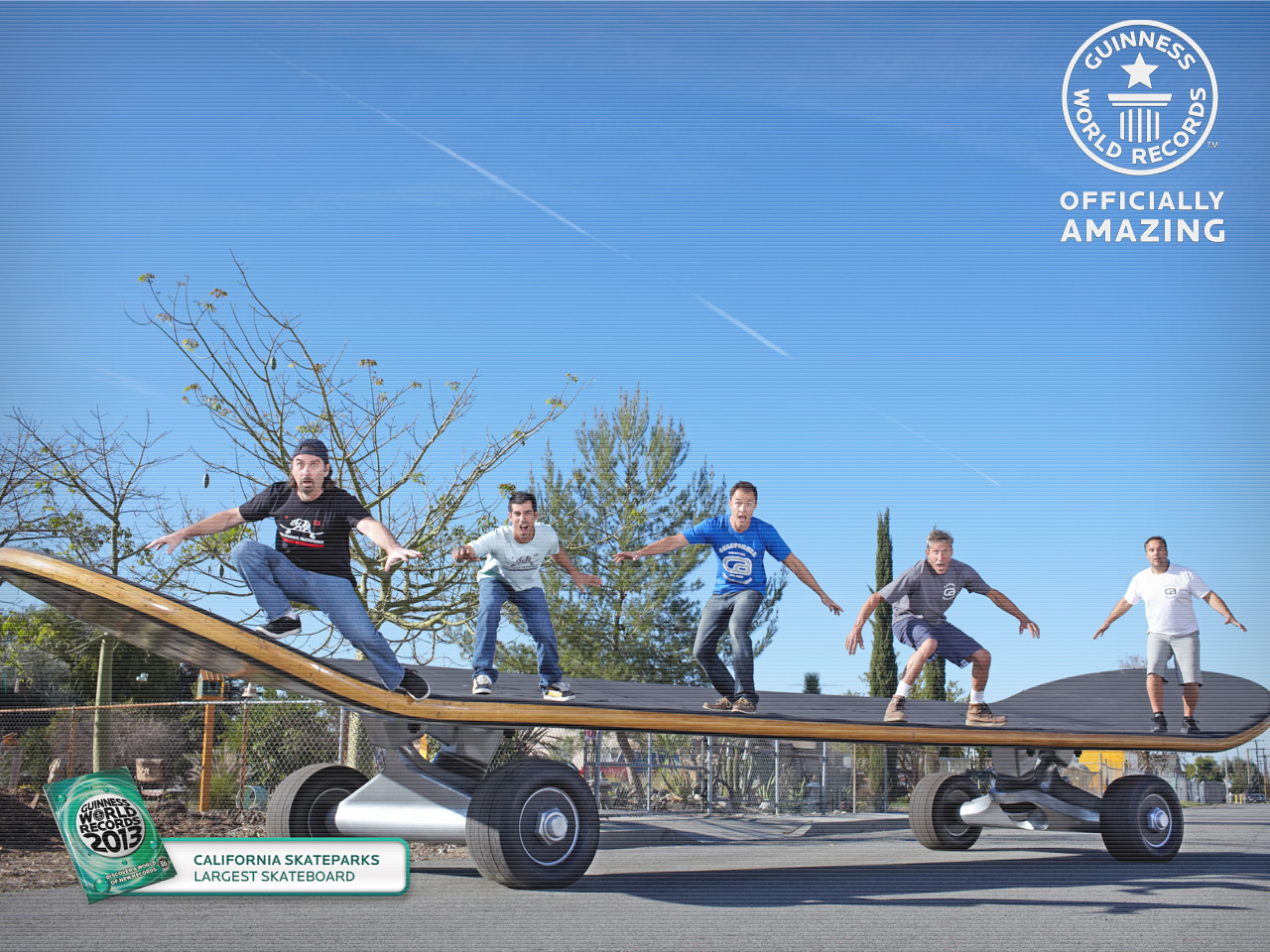 California Skateparks Largest Skateboard World Record Of 2013