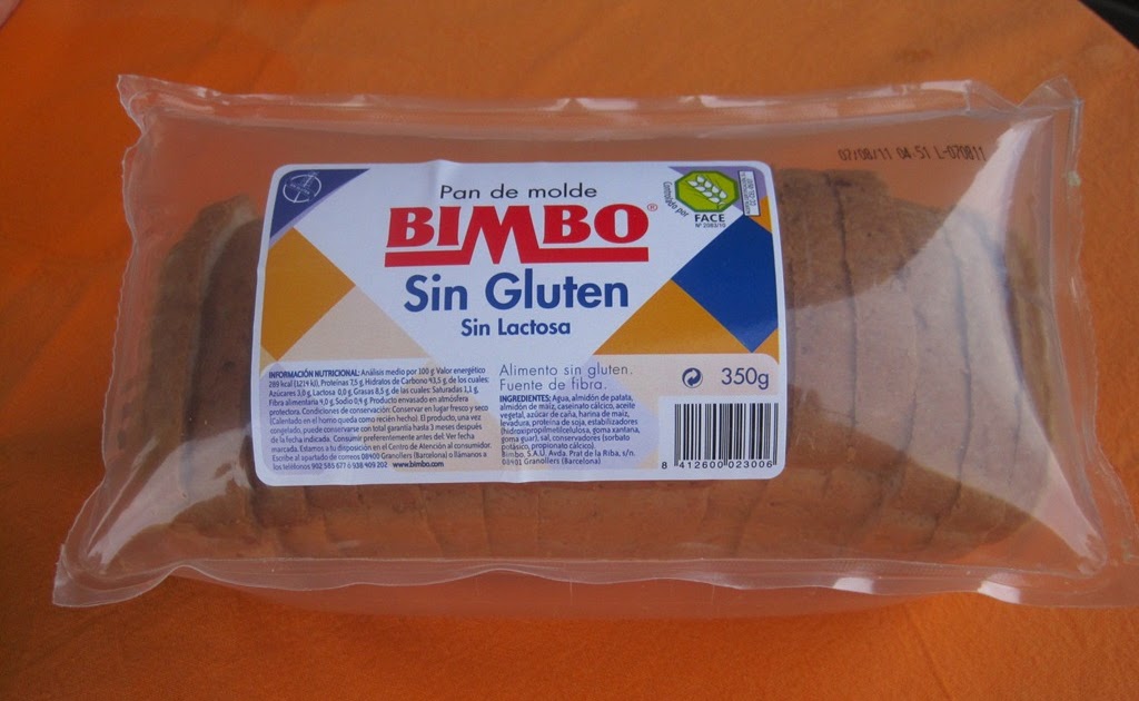 Cuenca sin gluten Novedad PAN "BIMBO" SIN GLUTEN