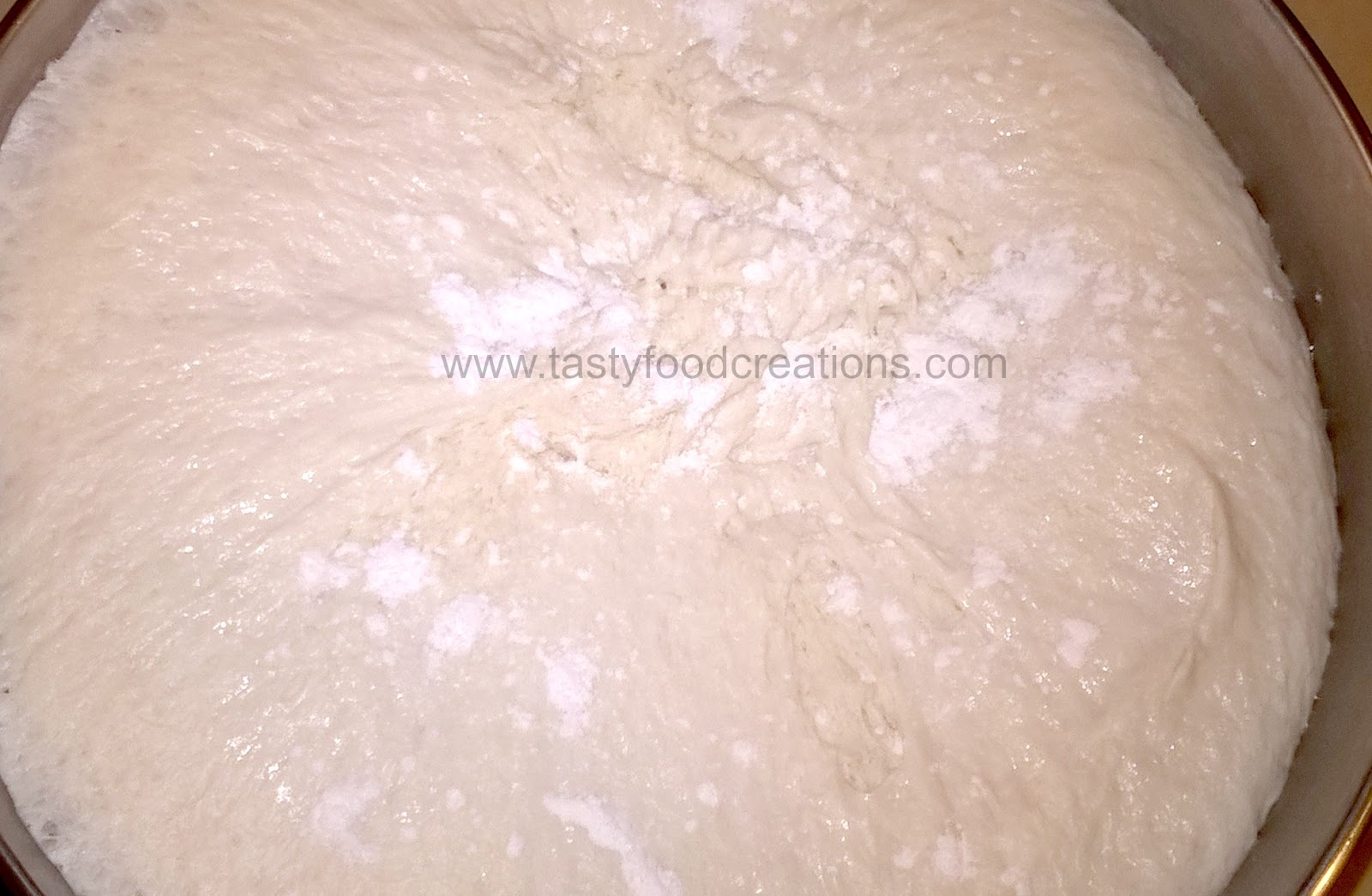 Tasty Food Creations Easy Pizza Dough (Stand Mixer Method)