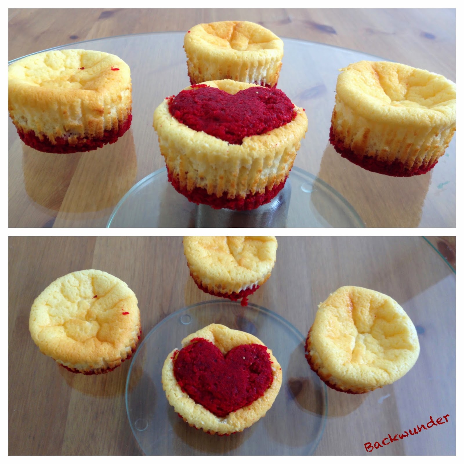 CarmsCakes Käsekuchen Muffins für den Valentinstag