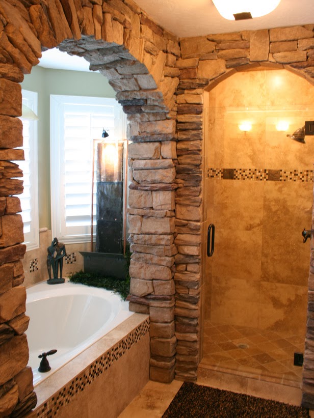 Mi Casa....Mi Hogar: Baños Rústicos