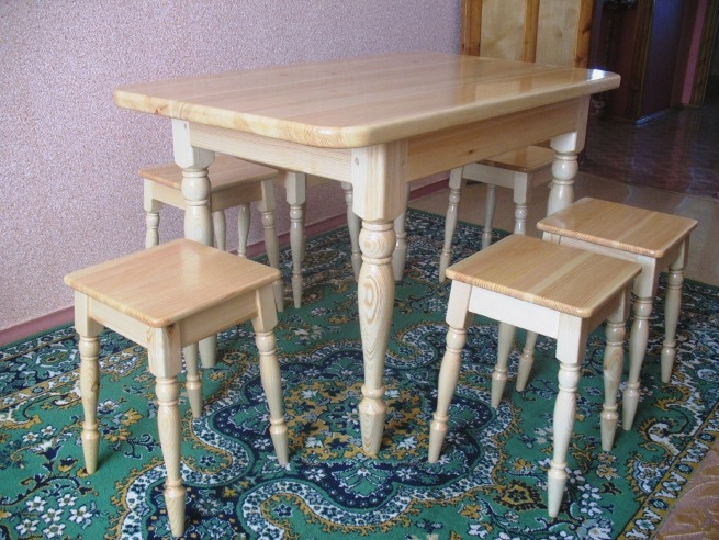 Столы обеденные деревянные своими руками