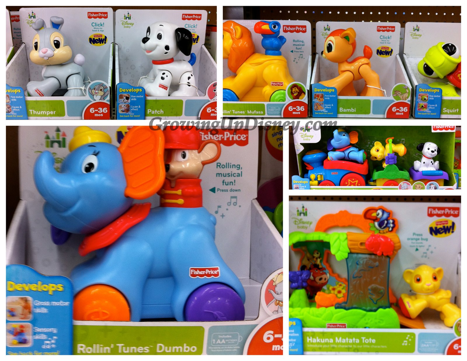 Growing Up Disney Disney and FisherPrice Toys