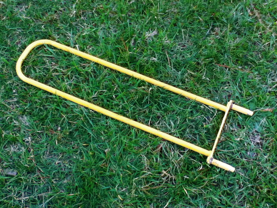 Coffee Break @ Gorllewin's Garden: First Manual Core Aerator