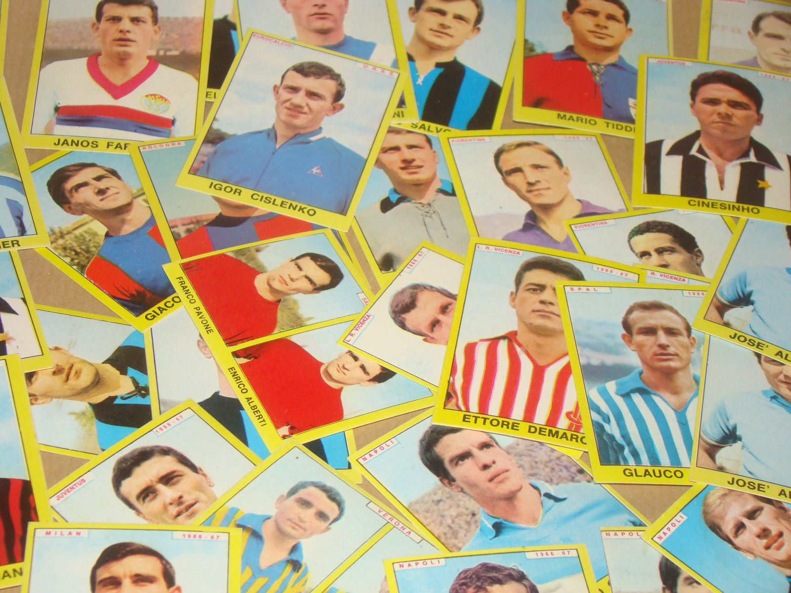 Stickerpedia - nogometne slicice i albumi: HISTORY OF CALCIATORI PANINI  STICKERS