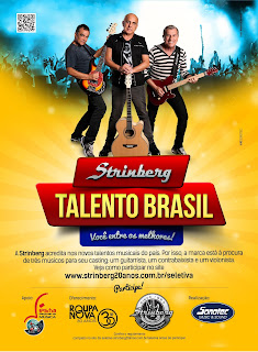 strinberg talento brasil ensorsee endorser endorsement seletiva 20 anos central do rock