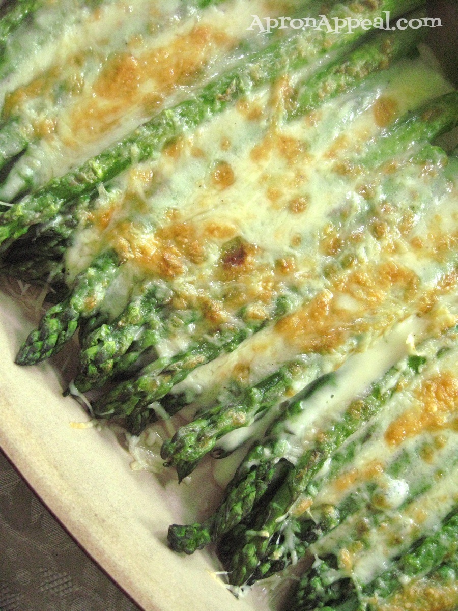 Apron Appeal Asparagus Gratin