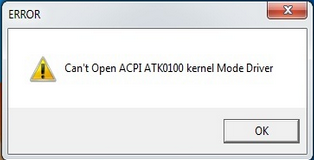 acpi atk0100 windows 7 драйвер