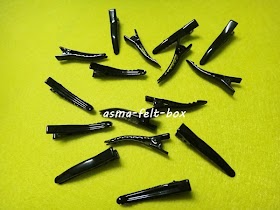 Hair Clips Hitam 3.2cm