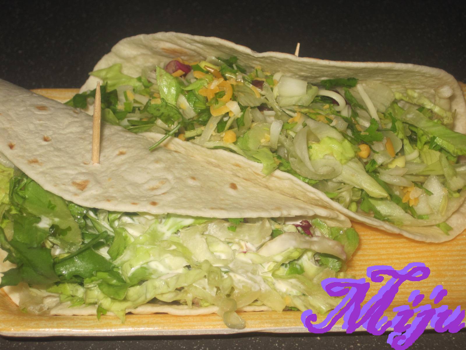 EL BOCADO DE LA HUERTA TACOS RELLENOS DE CILANTRO Y QUESO VEGETAL