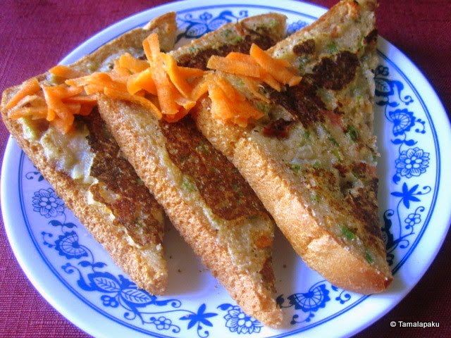 Sooji Vegetable Sandwich