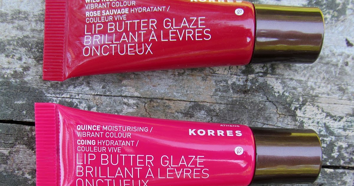 Bon Vivant Beauty Korres Lip Butter Glaze in Wild Rose, Quince & Raspberry