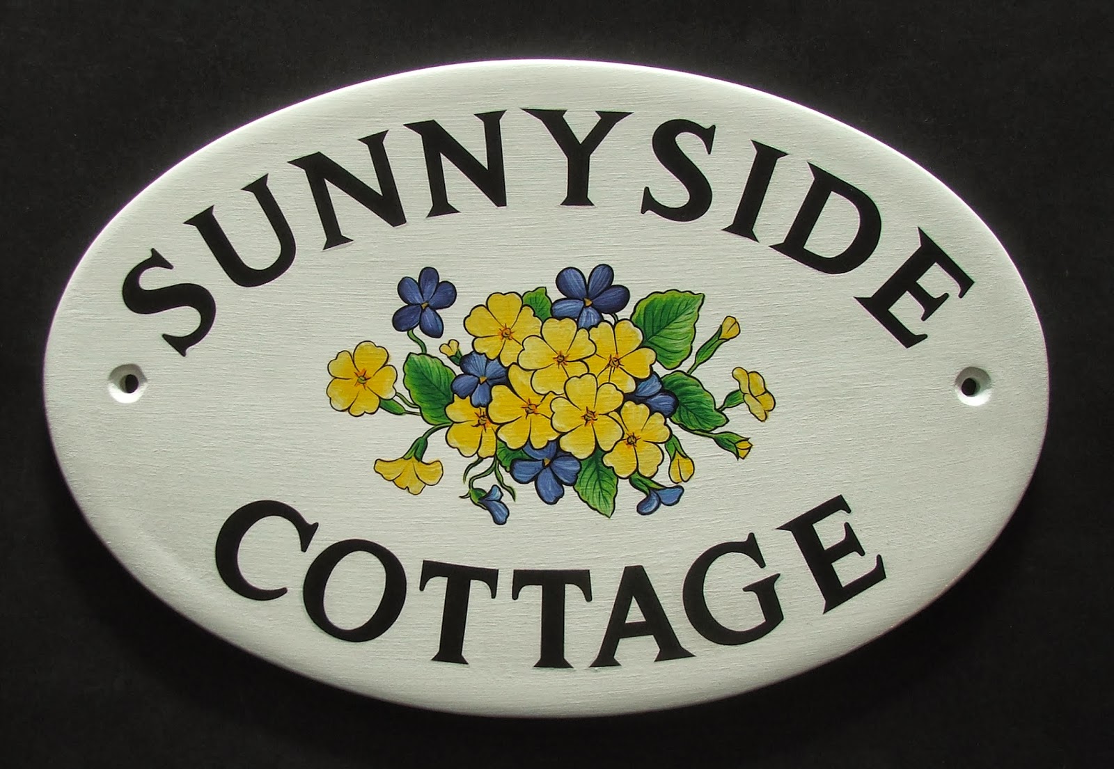 Hand Painted House Signs by Ceramic Art Hand painted ceramic house