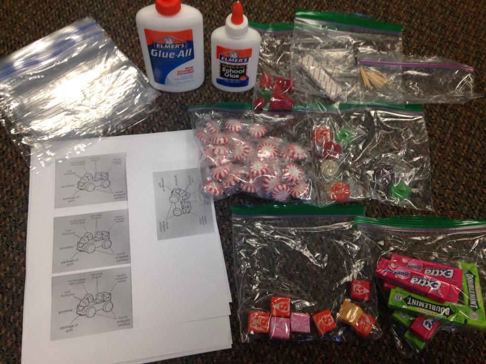 For the Love of Teaching Assembly line candy cars