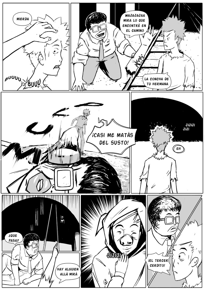 che zombie ultima pagina publicada webcomic argentino
