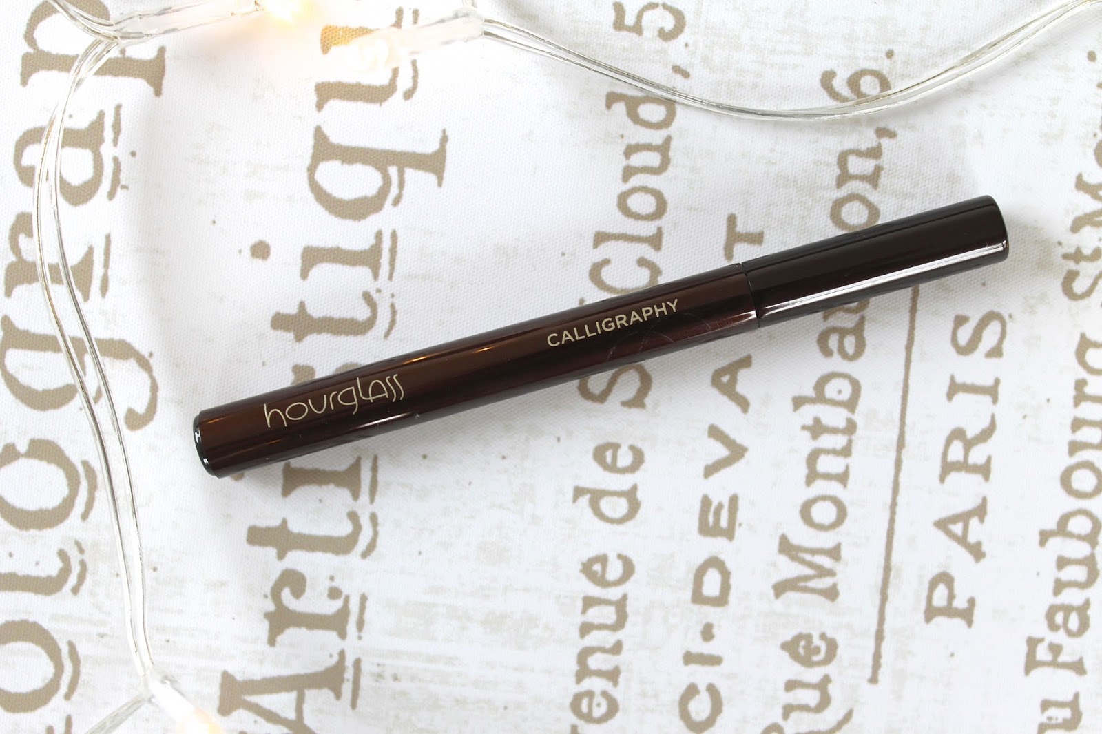 Trying another Eyeliner Pen Hourglass Cosmetics Calligraphy BecBoop