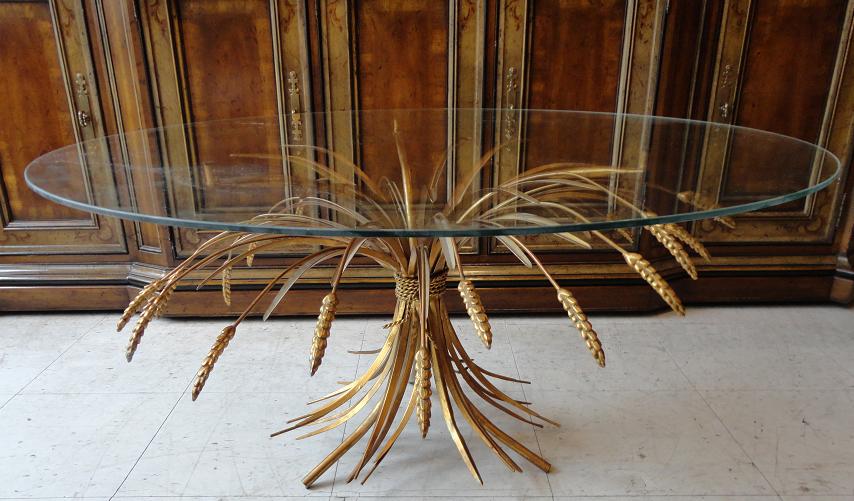 Coco Chanel Wheat Sheaf Cocktail Table