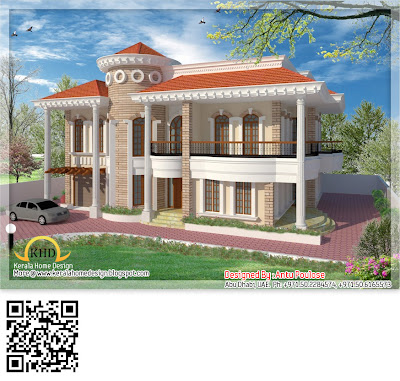  House Designs on 3750 Sq  Ft   Kerala Home Design   Architecture House Plans