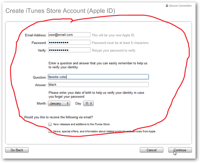 how to put money from credit card on itunes account