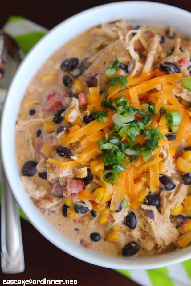Eat Cake For Dinner Slow Cooker Cream Cheese Chicken Chili