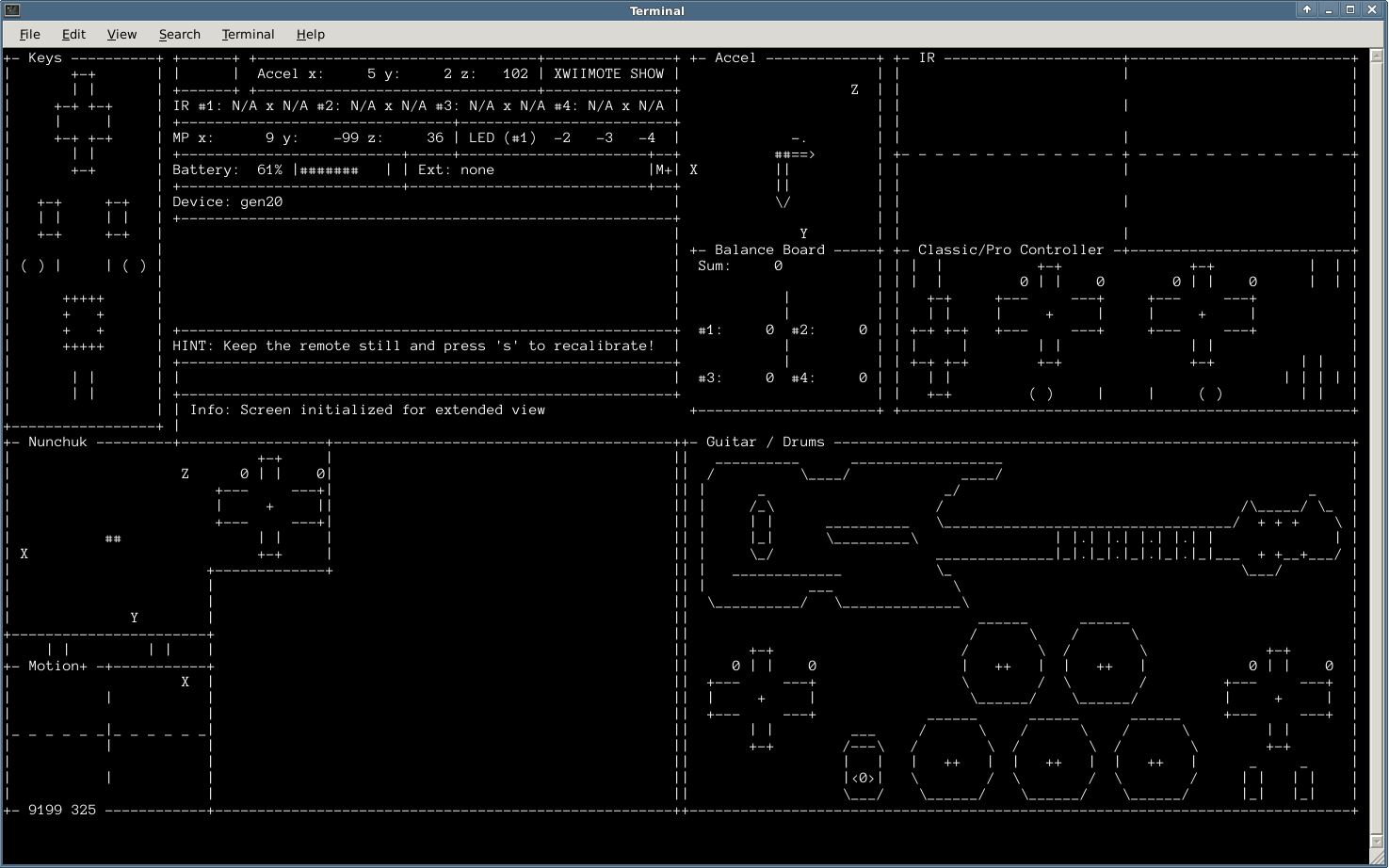 Hacking du module hidwiimote pour fonctionner avec le Pro Controller U