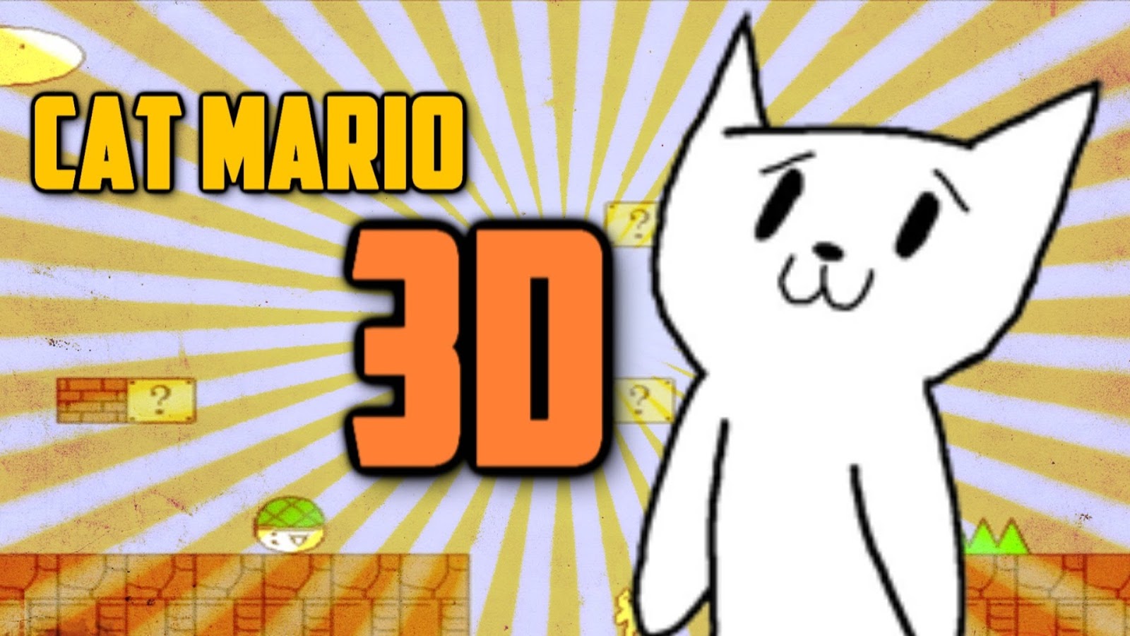Super Mario Bros - Syobon Action Cat Mario, HD Png Download - vhv
