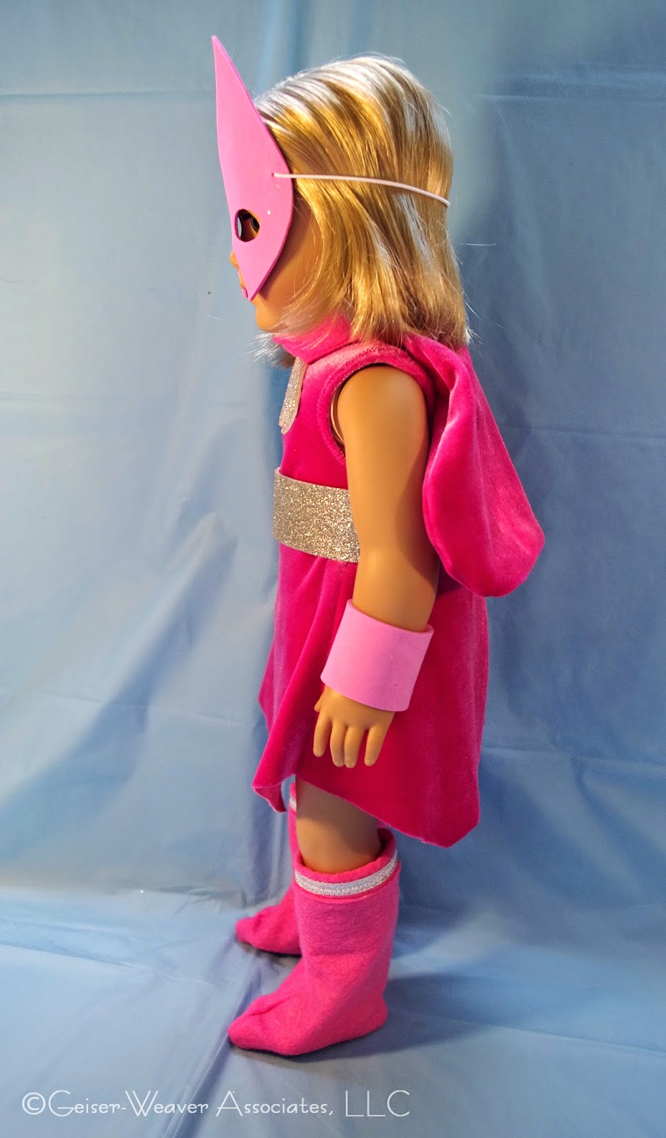 Pink Batgirl doll costume by Geiser-Weaver Associates, LLC